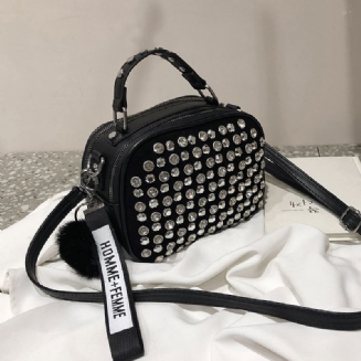 Dámská Kožená Taška Přes Rameno Full Diamonds Lady Crossbody Kabelka 2023 Luxusní Kabelky Dámské Návrhář