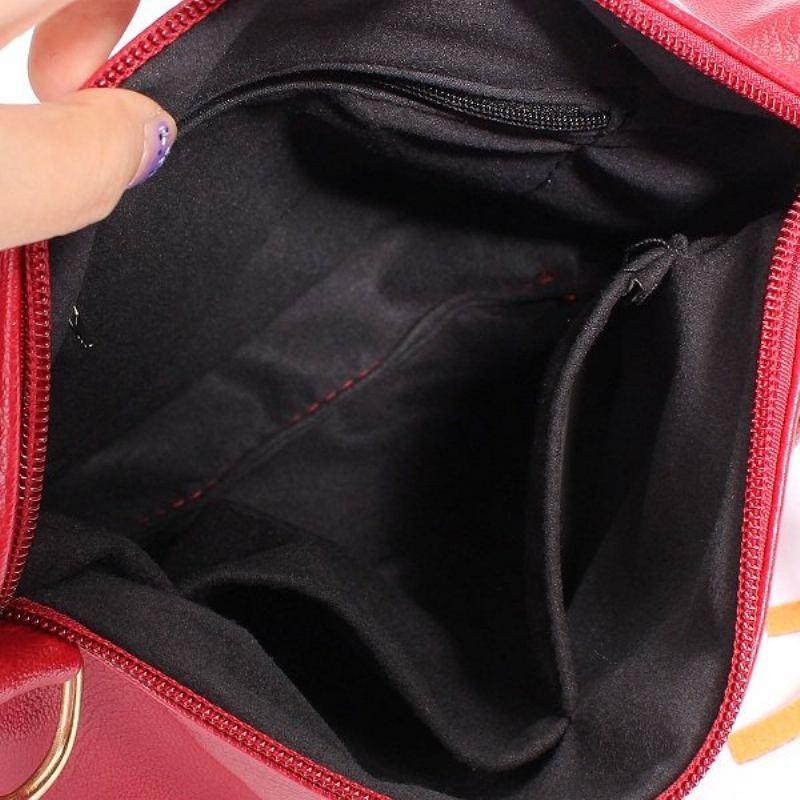 Dámská Ležérní Crossbody Taška Tassel Messenger Volný Čas Přes Rameno Na Zip