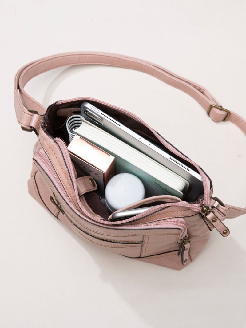 Dámská Multifunkční Taška Mandy Pevná Casual Crossbody Kabelka