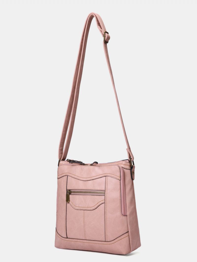 Dámská Multifunkční Taška Mandy Pevná Casual Crossbody Kabelka