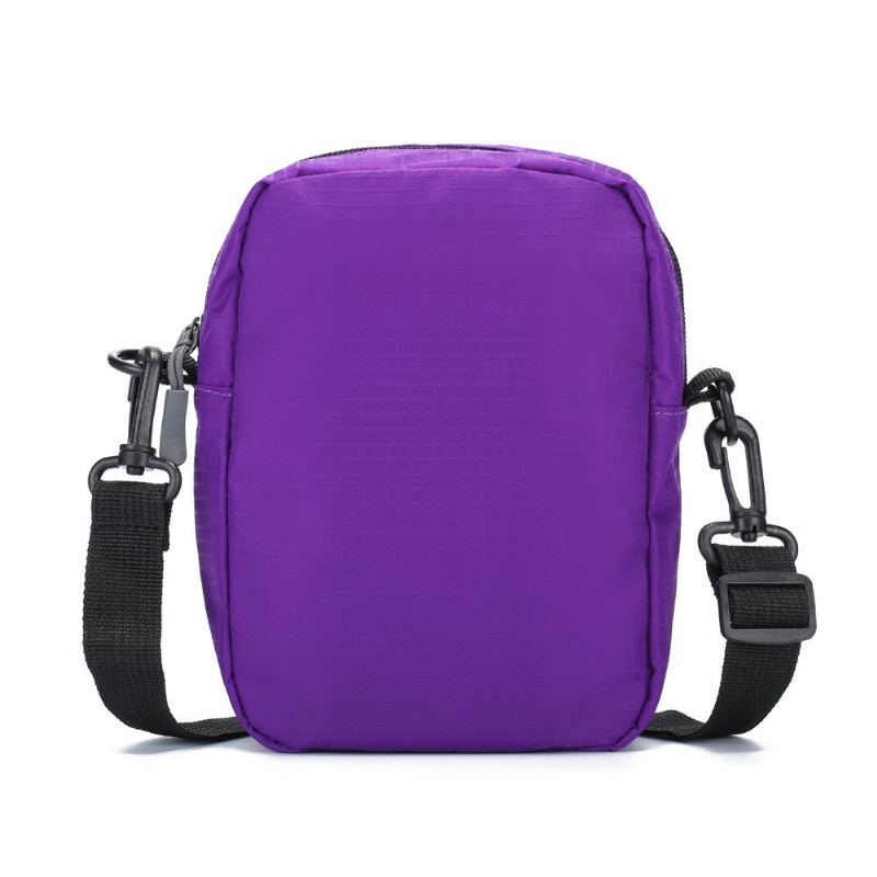 Dámská Nylonová Outdoorová Crossbody Taška Pevná Přes Rameno Pro Volný Čas