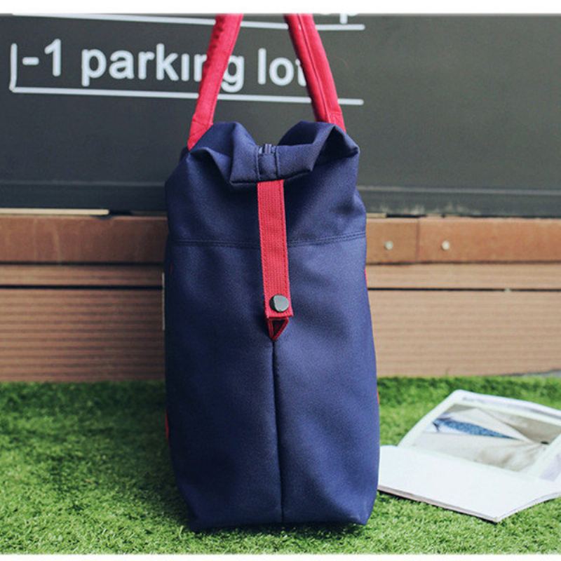 Dámská Nylonová Přebalovací Taška Casual Outdoor Tote Bags Cestovní