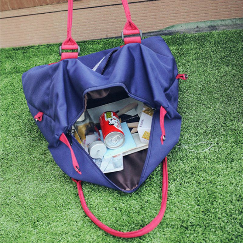 Dámská Nylonová Přebalovací Taška Casual Outdoor Tote Bags Cestovní