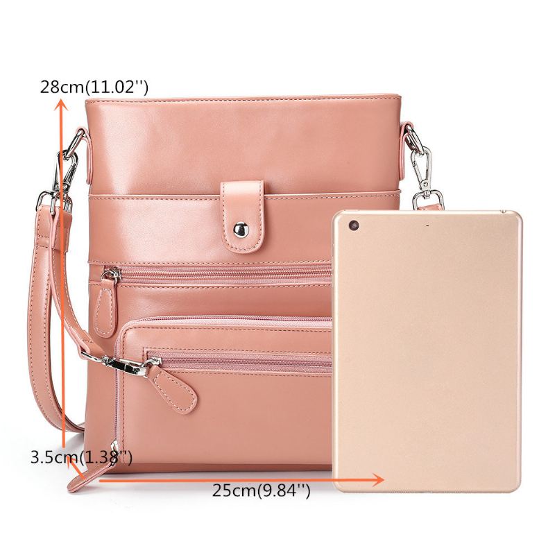 Dámská Pevná 2dílná Multifunkční Crossbody Taška Proti Krádeži