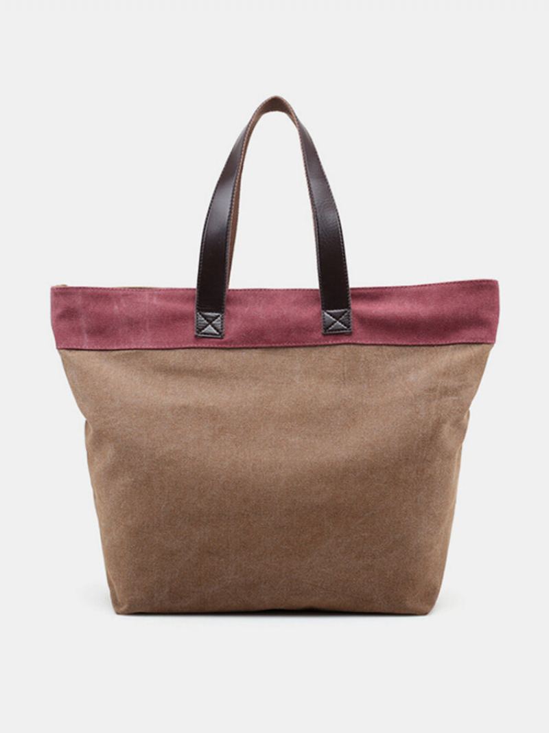 Dámská Plátěná Kabelka Hitcolor Tote Bag Neformální Přes Rameno