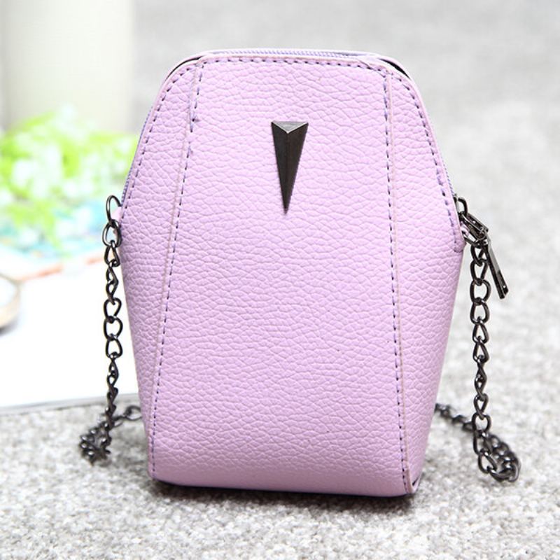 Dámská Pu Kabelka S Řetízkem S Krokodýlím Vzorem Phone Bag Clutch Bag Crossbody