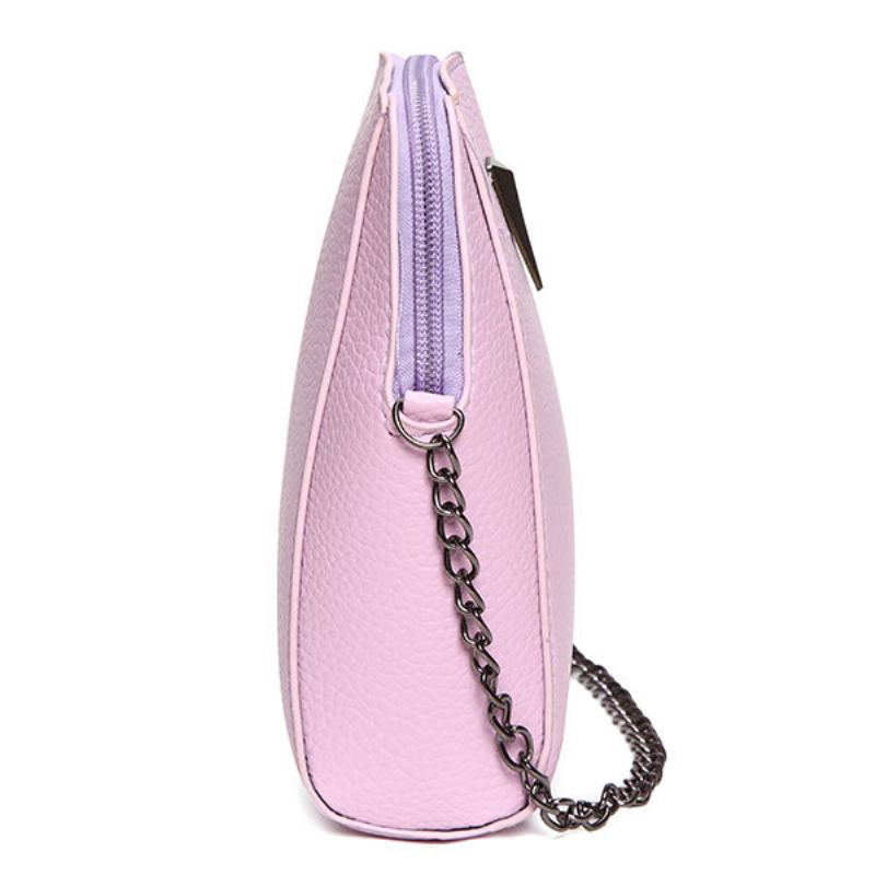 Dámská Pu Kabelka S Řetízkem S Krokodýlím Vzorem Phone Bag Clutch Bag Crossbody