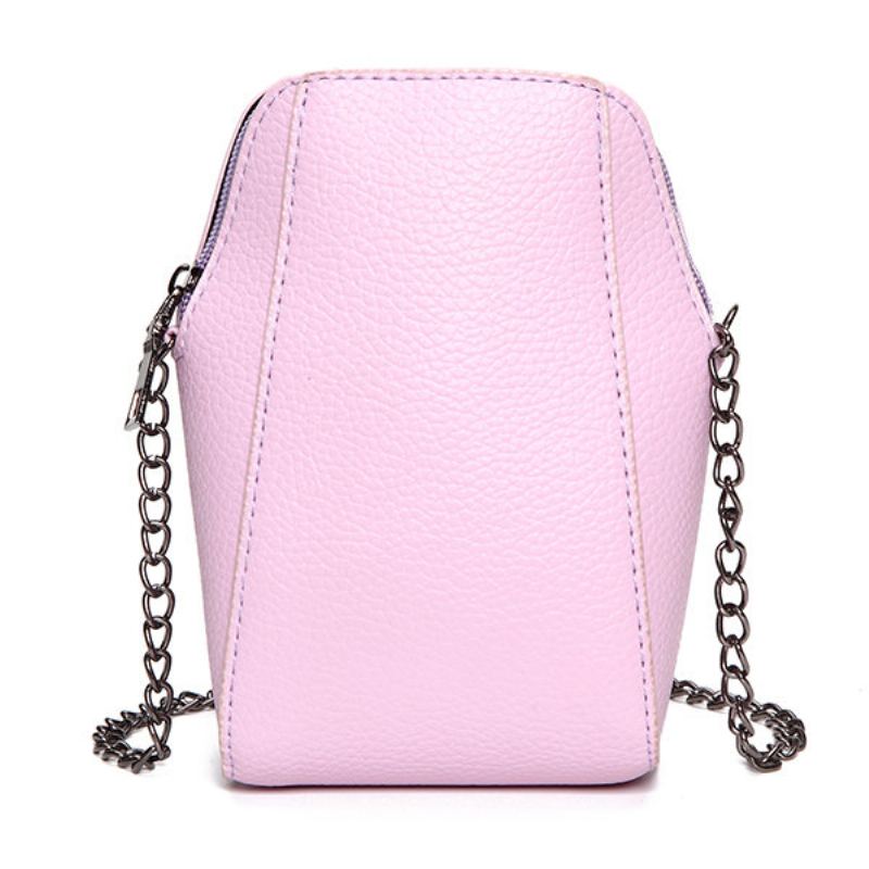 Dámská Pu Kabelka S Řetízkem S Krokodýlím Vzorem Phone Bag Clutch Bag Crossbody