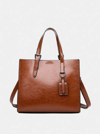 Dámská Retro Velkokapacitní Crossbody Kabelka Satchel Bag