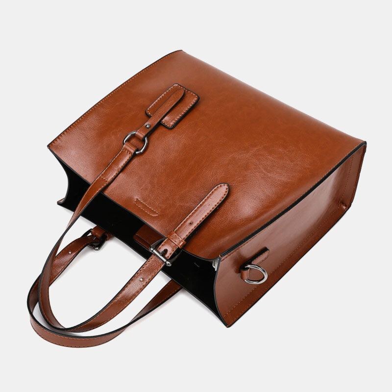 Dámská Retro Velkokapacitní Crossbody Kabelka Satchel Bag