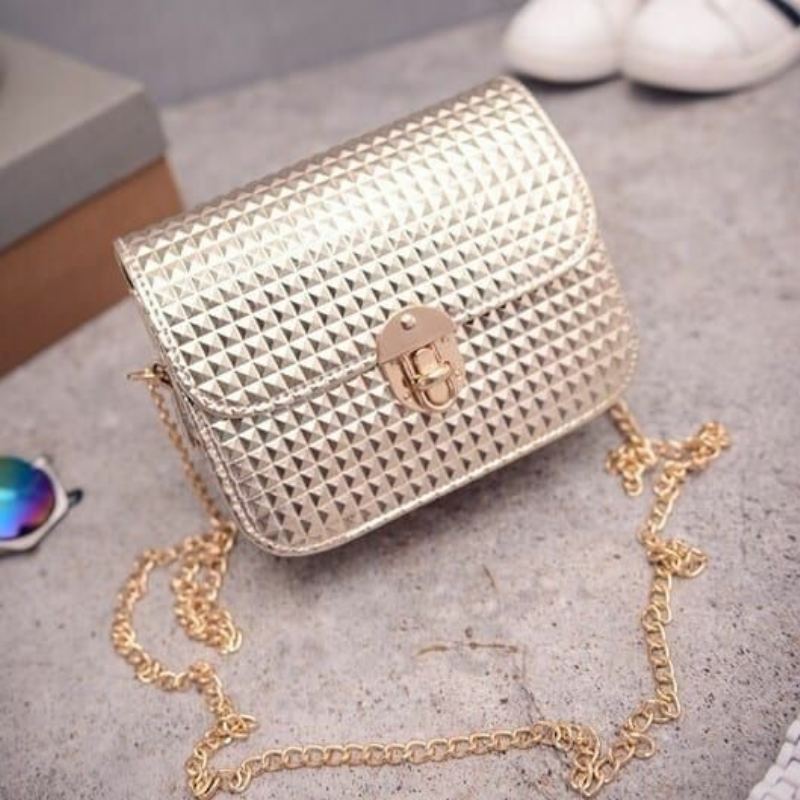 Dámská Stylová Crossbody Kabelka Z Pu Kůže