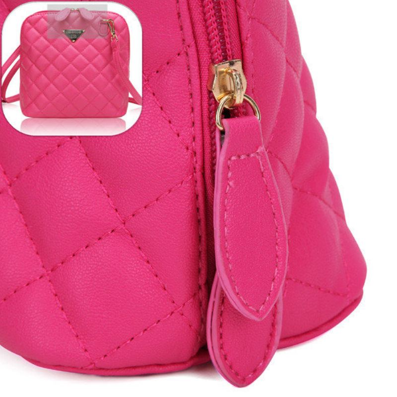 Dámská Vintage Pu Kožená Taška Crossbody Přes Rameno Malá