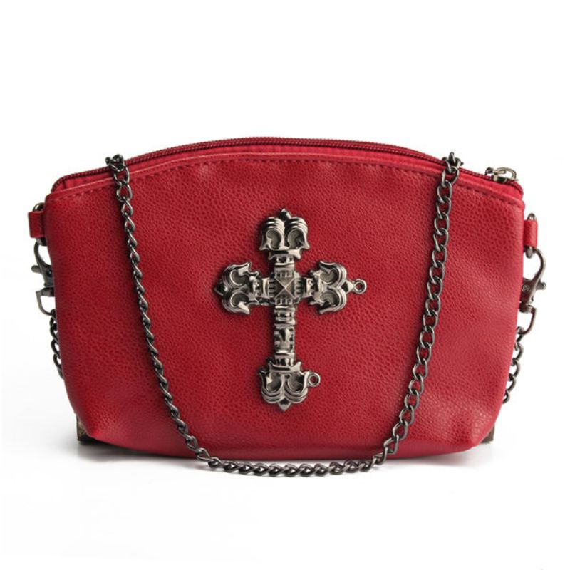 Dámské Cross Buckle Print Design Ležérní Elegantní Crossbody Kabelky Tašky Přes Rameno Pro Volný Čas