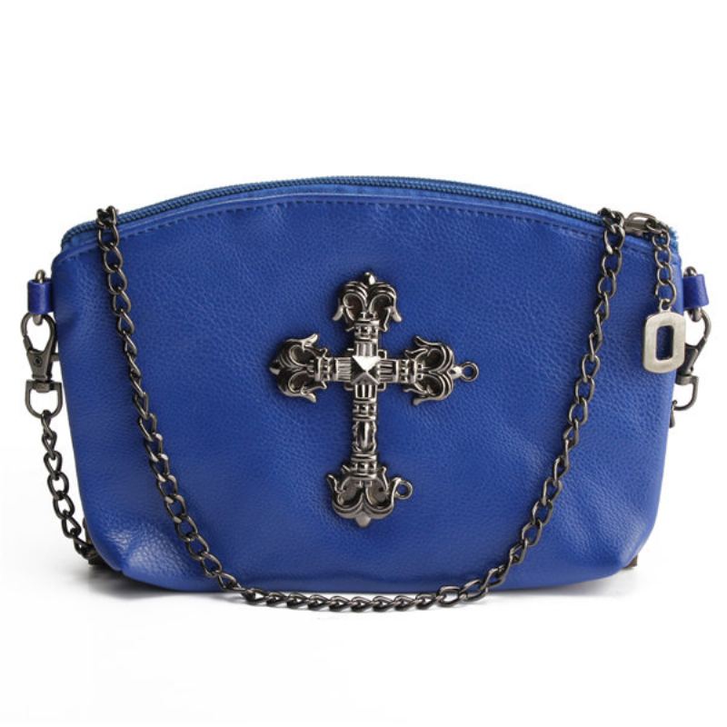 Dámské Cross Buckle Print Design Ležérní Elegantní Crossbody Kabelky Tašky Přes Rameno Pro Volný Čas