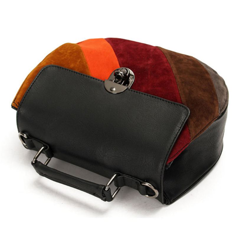 Dámské Elegantní Crossbody Kabelky S Kontrastní Barvou Shell Design Přes Rameno Casaul Vintage