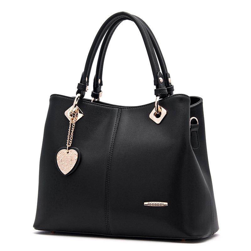 Dámské Kabelky Big Pu Leather Letter Women Bag