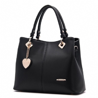 Dámské Kabelky Big Pu Leather Letter Women Bag