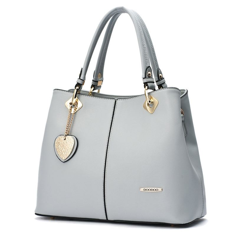 Dámské Kabelky Big Pu Leather Letter Women Bag