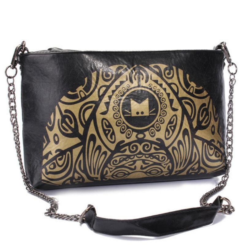 Dámské Kabelky Vintage Cat Casual Crossbody Elegantní Retro Přes Rameno Pro Volný Čas