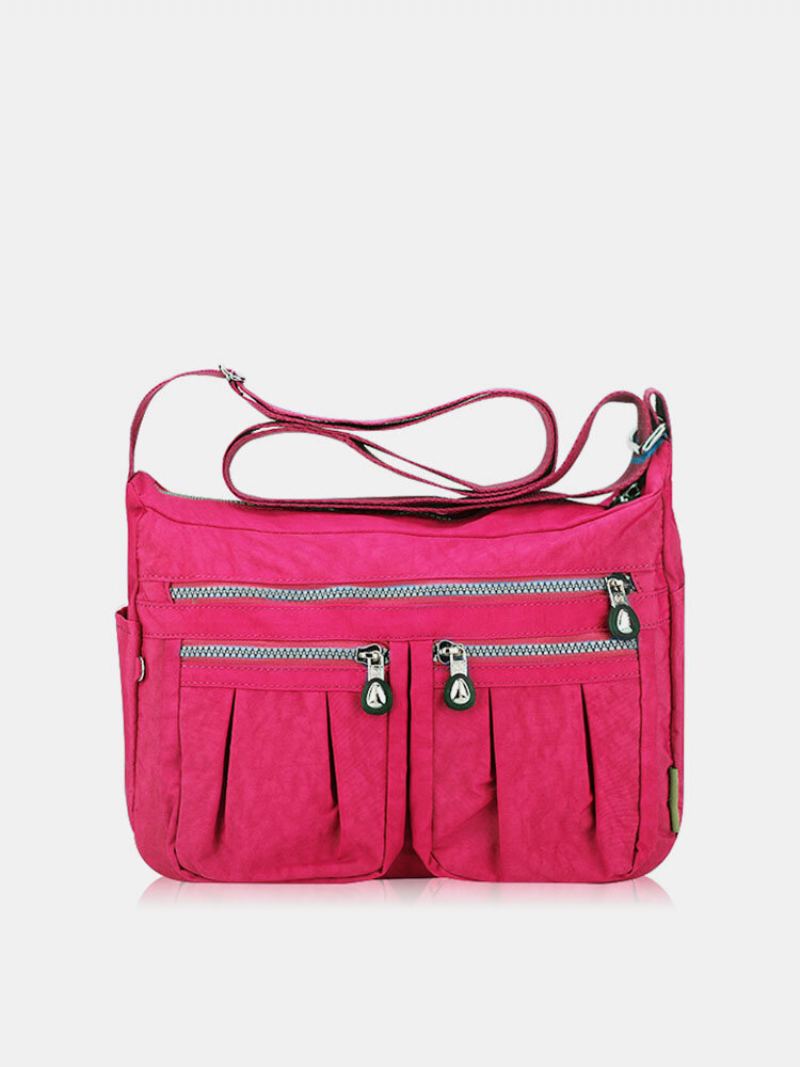 Dámské Nylonové Lehké Voděodolné Tašky Ležérní Outdoorové Přes Rameno Crossbody Kabelky