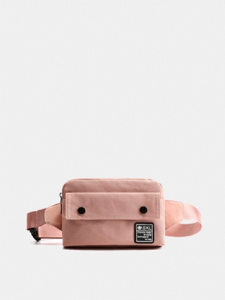 Dámské Nylonové Voděodolné Crossbody Kabelky S Více Otvory