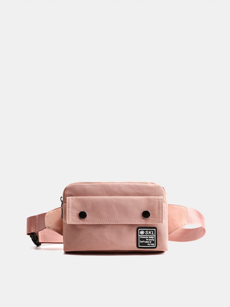 Dámské Nylonové Voděodolné Crossbody Kabelky S Více Otvory