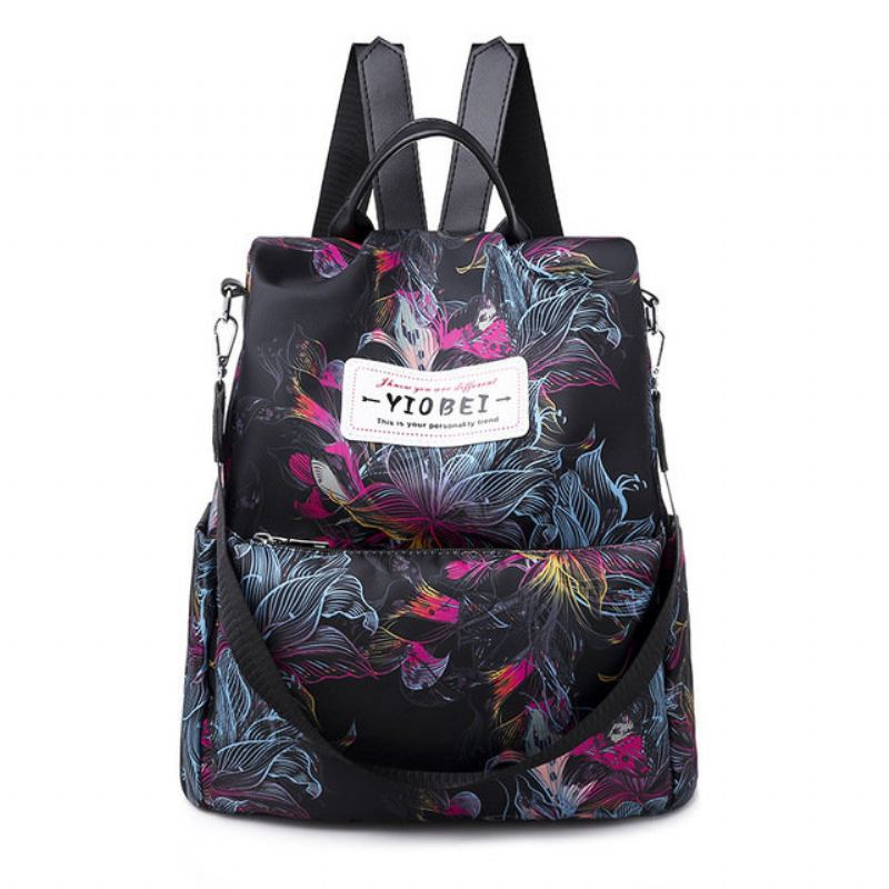 Dámský Batoh New Oxford Cloth Wild Fashion Bag Na Dvojí Použití Canvas Ins Wind