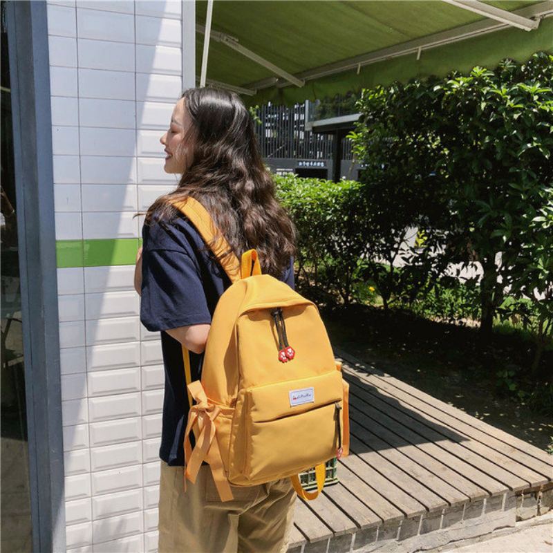 Dívčí Taška Přes Rameno Harajuku Ins Wind Bag Dámský Batoh Pro Studenty Střední Školy Wild College Fashion Sen