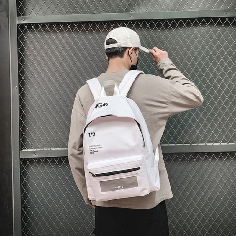 Ins Wind Bag Dámský Batoh Na Střední Školu Sen College Studenti Muž Street Střelba Velkokapacitní Cestovní