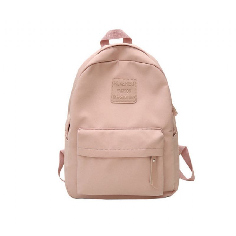 Japonská Verze Starověkého Smyslu Pro Jednobarevný Batoh Dívčí Super Studentský Wild Waterproof Sen Backpack Tide 201