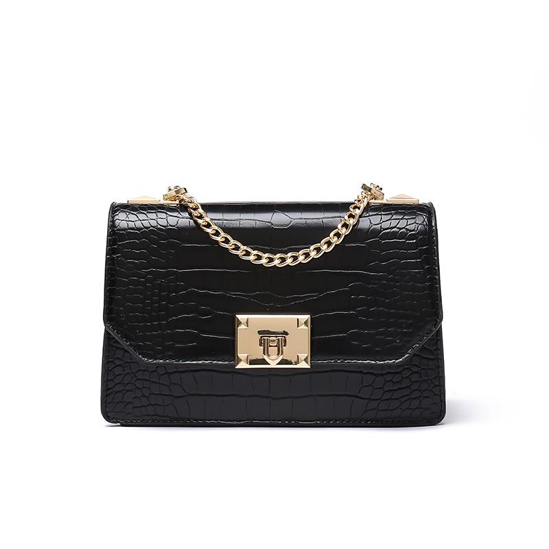 Kabelka Taška Female Spring 2023 Small Square Bag Jednobarevná Chain Shoulder Messenger Dámská