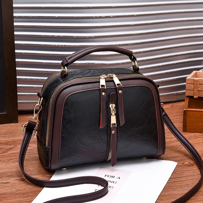 Kabelky Dámské Designové Pu Kůže Jednobarevné Messenger Bag Módní Tašky Přes Rameno Dívčí Tassen Tote