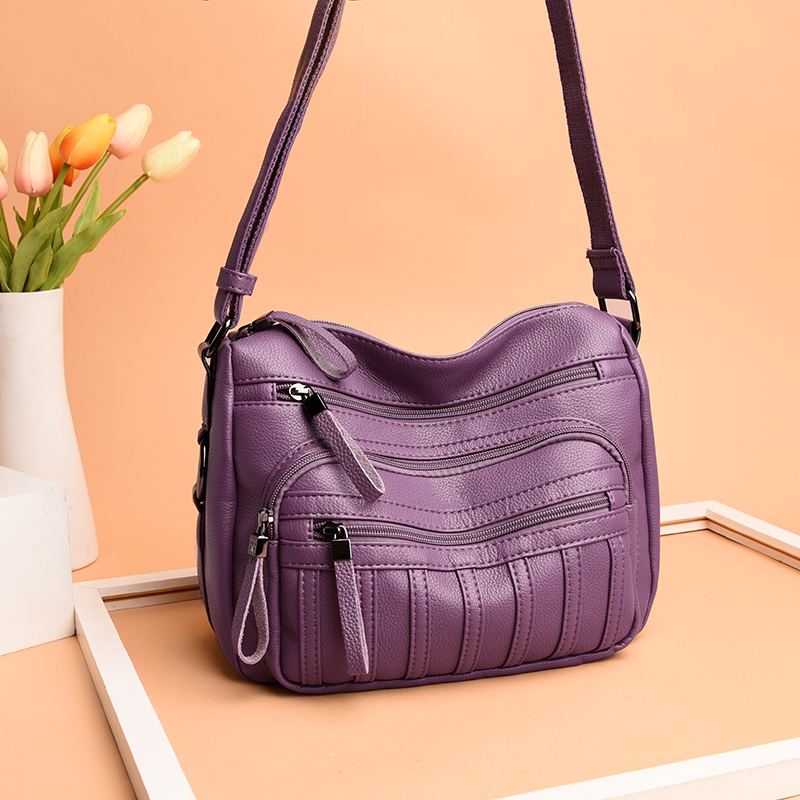 Kožená Luxusní Kabelka Lady Bag Designová Na Jedno Rameno 2023 Střední Pro Volný Čas 28*12*20cm