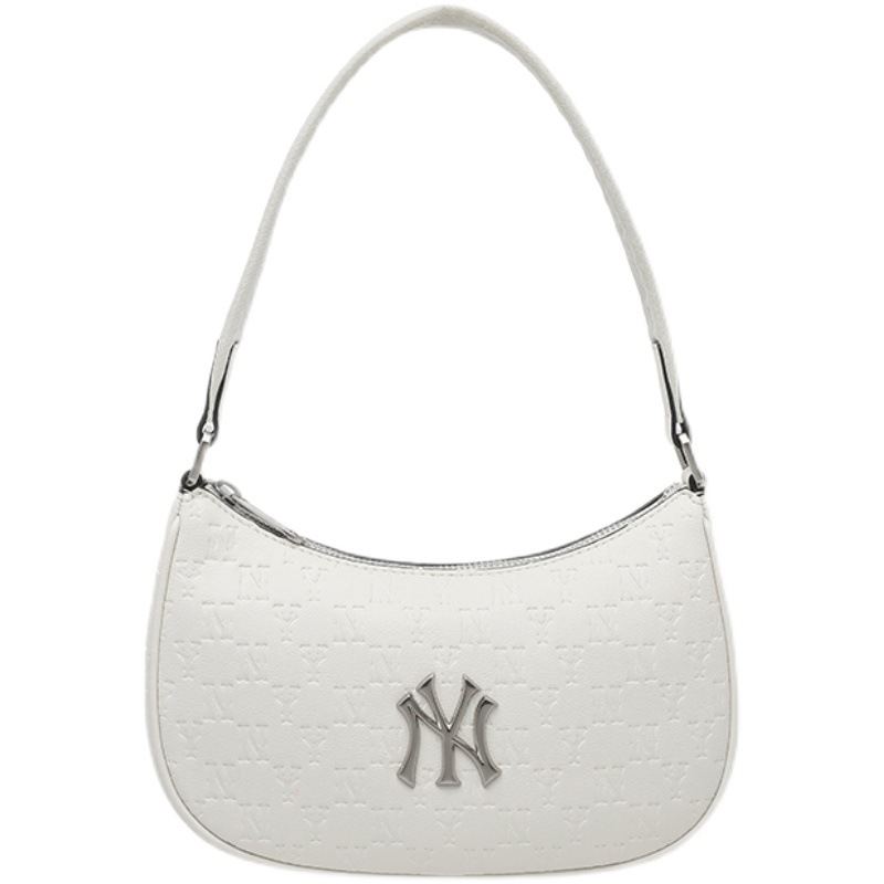 Mlb Underarm Bag Summer High-end Feeling Niche White Crescent Bag Kabelka Přes Rameno Malá Taška