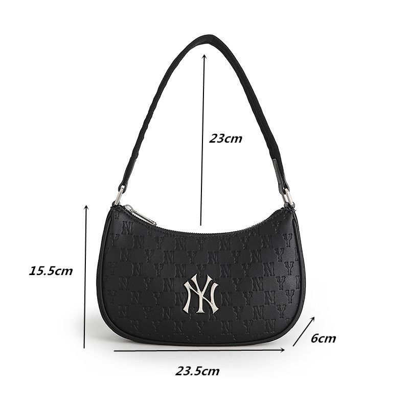 Mlb Underarm Bag Summer High-end Feeling Niche White Crescent Bag Kabelka Přes Rameno Malá Taška