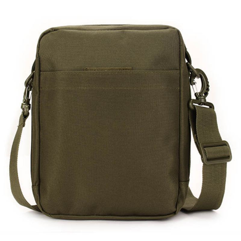 Muži Ženy Nylonová Sportovní Outdoor Tactical Army Ipad Crossbody Taška Přes Rameno