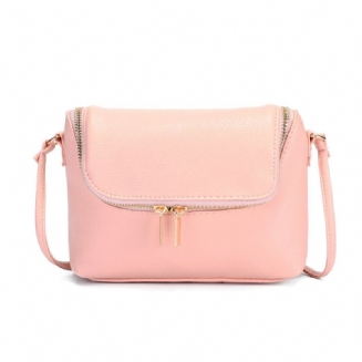 Neformální Candy Color Pu Kožené 5.5palcové Kabelky Na Telefon Crossbody Tašky Přes Rameno Pro Ženy