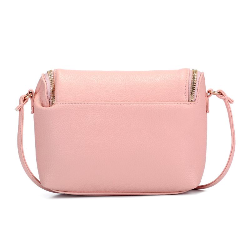 Neformální Candy Color Pu Kožené 5.5palcové Kabelky Na Telefon Crossbody Tašky Přes Rameno Pro Ženy