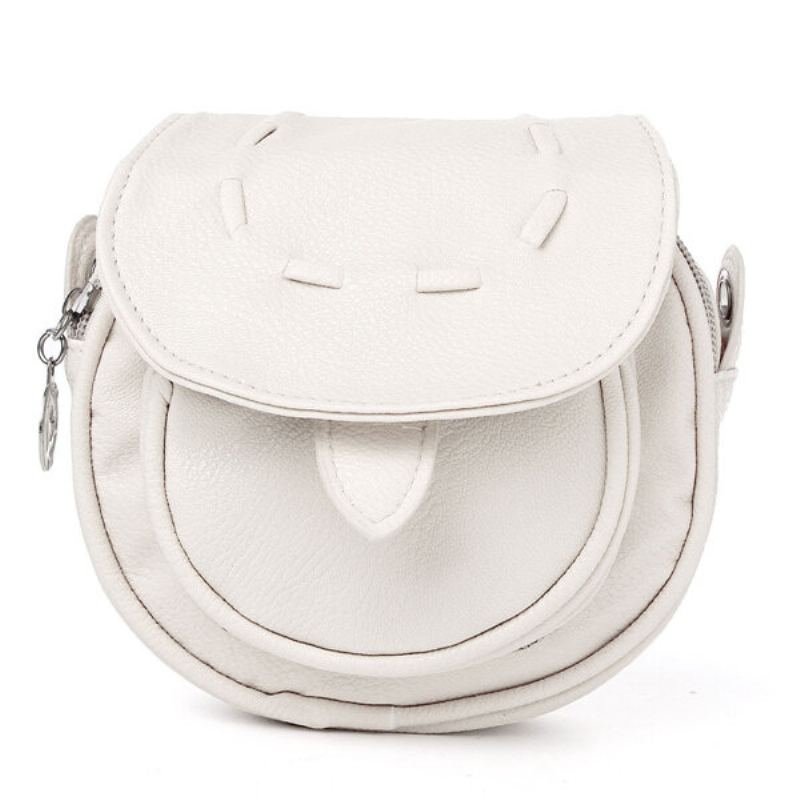 Neformální Crossbody Kabelka Candy Color Z Pu Kůže