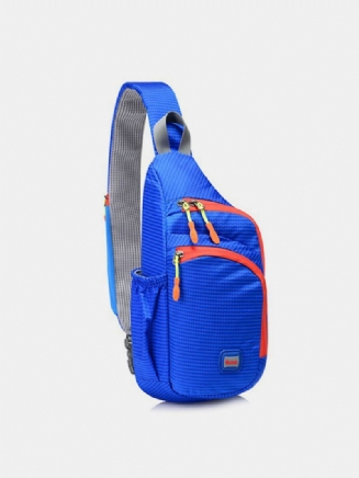 Neformální Lehká Voděodolná Nylonová Náprsní Taška Outdoorová Sportovní Crossbody