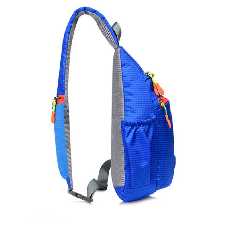 Neformální Lehká Voděodolná Nylonová Náprsní Taška Outdoorová Sportovní Crossbody