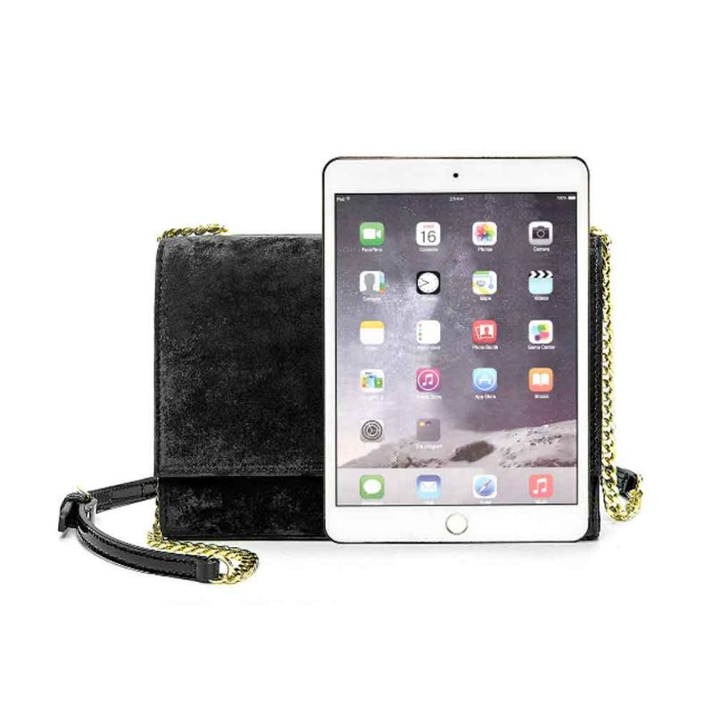 New Velvet Fashion Flip Cover Small Square Bag Dámská Kabelka Přes Rameno Podzim Zima 2023