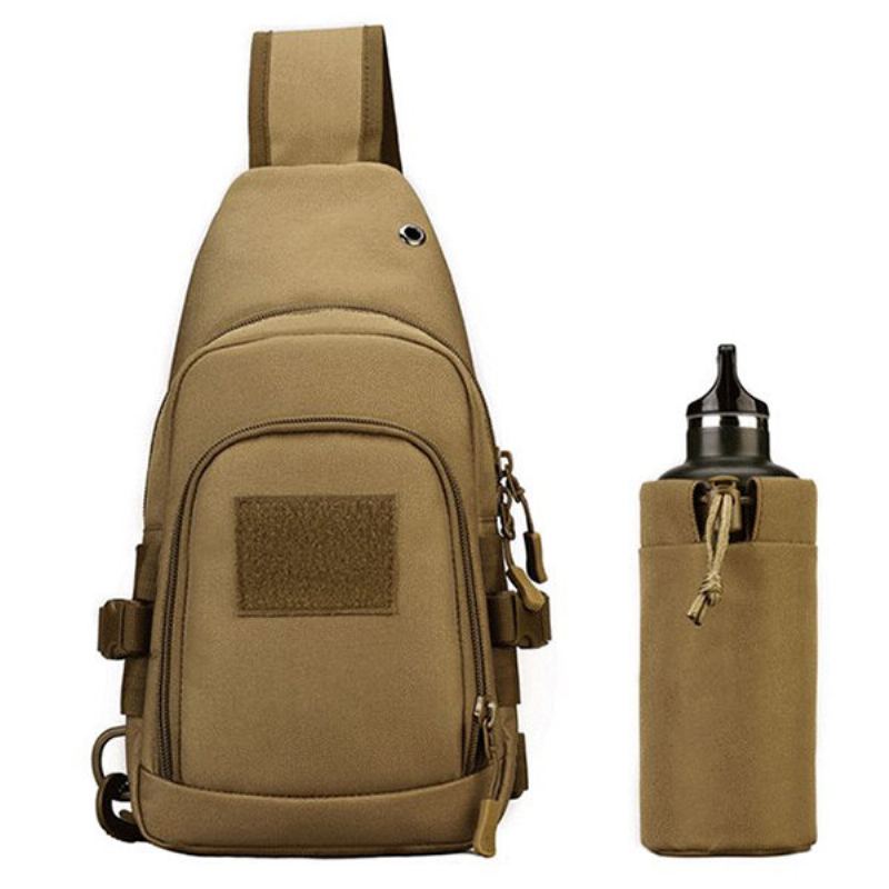 Nylon Casual Travel Tactical Army Camouflage Jezdecká Taška Sling Bag Na Gymnastiku Crossbody Pro Muže