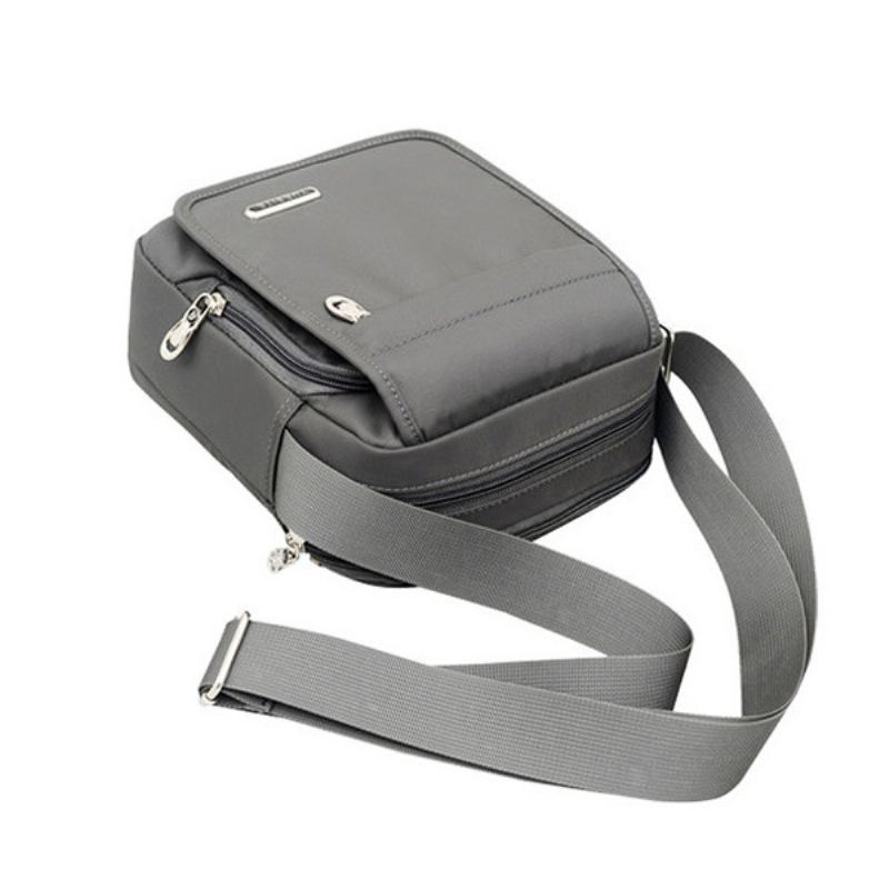 Nylonová Casual Waterproof Shouler Bag Crossbody Kabelka