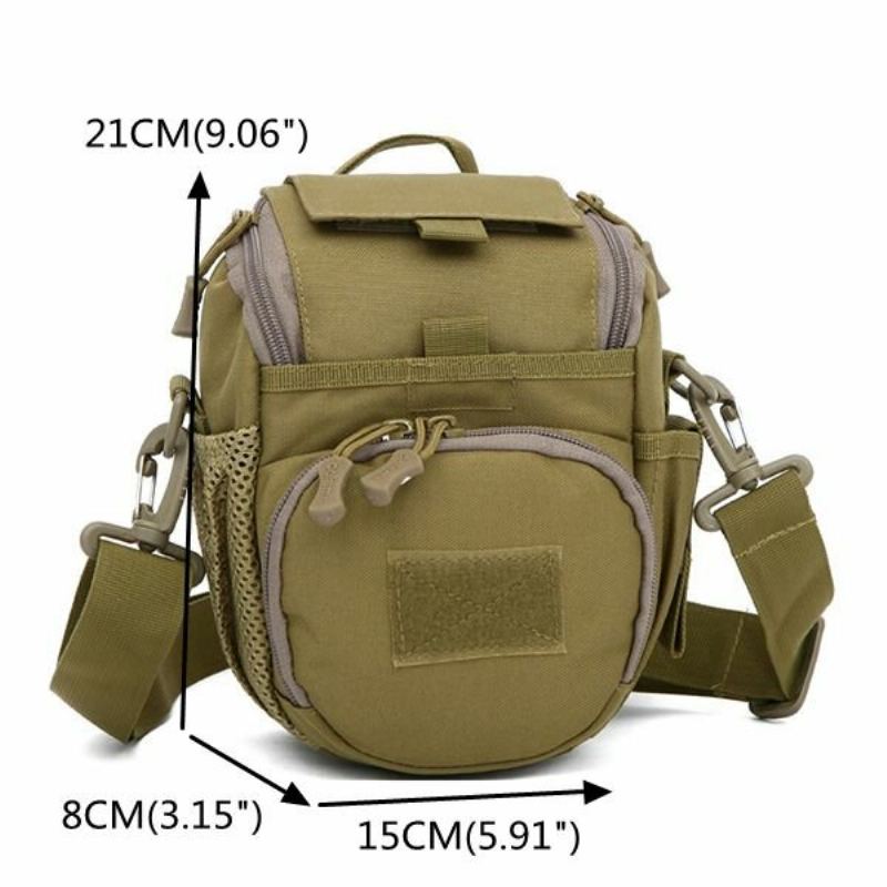 Outdoor Camouflage Bag Taška Přes Rameno Pánské Sportovní Přenosná Nylonová Cossbody