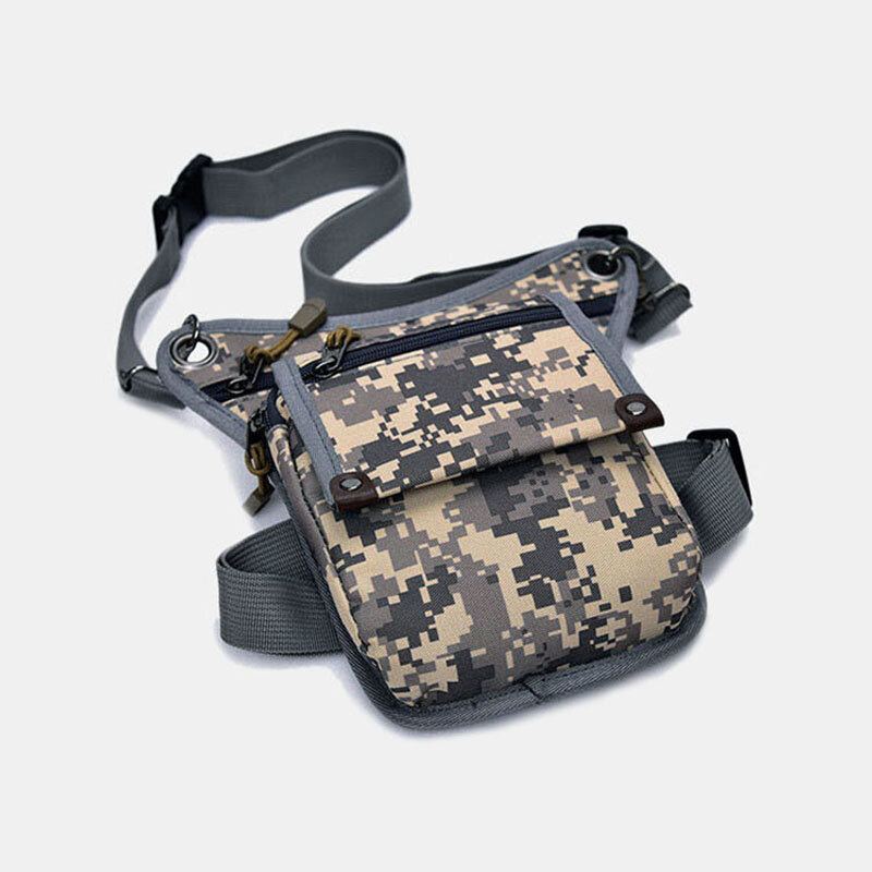 Pánská Kamuflážní Vícenosná Venkovní Multifunkční Taktická Taška Do Pasu Crossbody