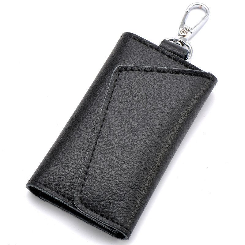 Pánská Peněženka Z Hovězí Kůže Key Original Leather Passport Wristlet Wallet