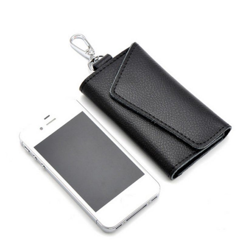 Pánská Peněženka Z Hovězí Kůže Key Original Leather Passport Wristlet Wallet