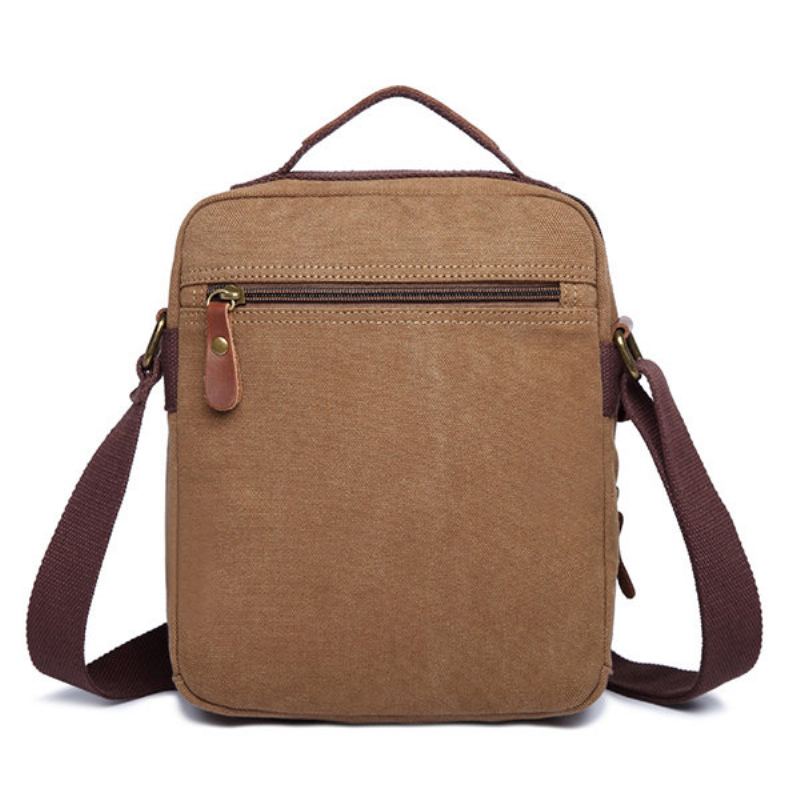 Pánská Plátěná Kabelka Ipad Bag Outdoor Crossbody