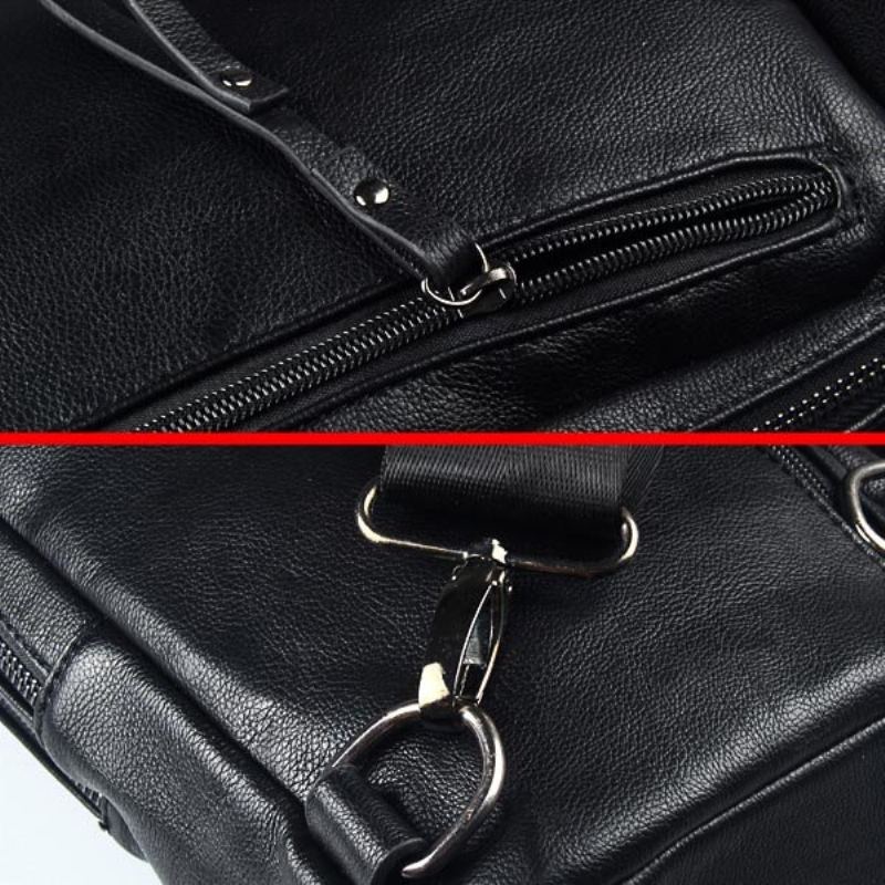 Pánská Retro Pu Ležérní Taška Na Zip Malá Černá Hnědá Modrá Crossbody Přes Rameno